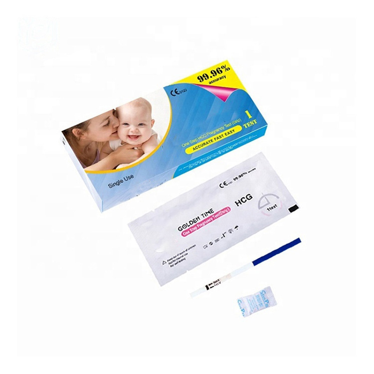 99,9% Bandă rapidă de test de sarcină Mamma Perfect Hcg de înaltă precizie