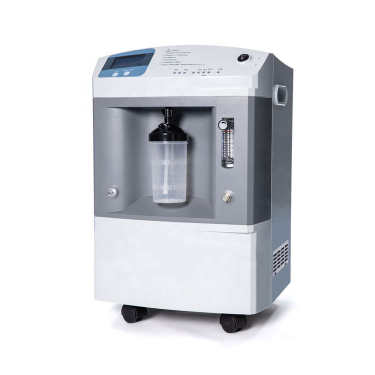 Concentrator portabil de oxigen de înaltă presiune 10LPM 20PSI pentru pacienții cu BPOC