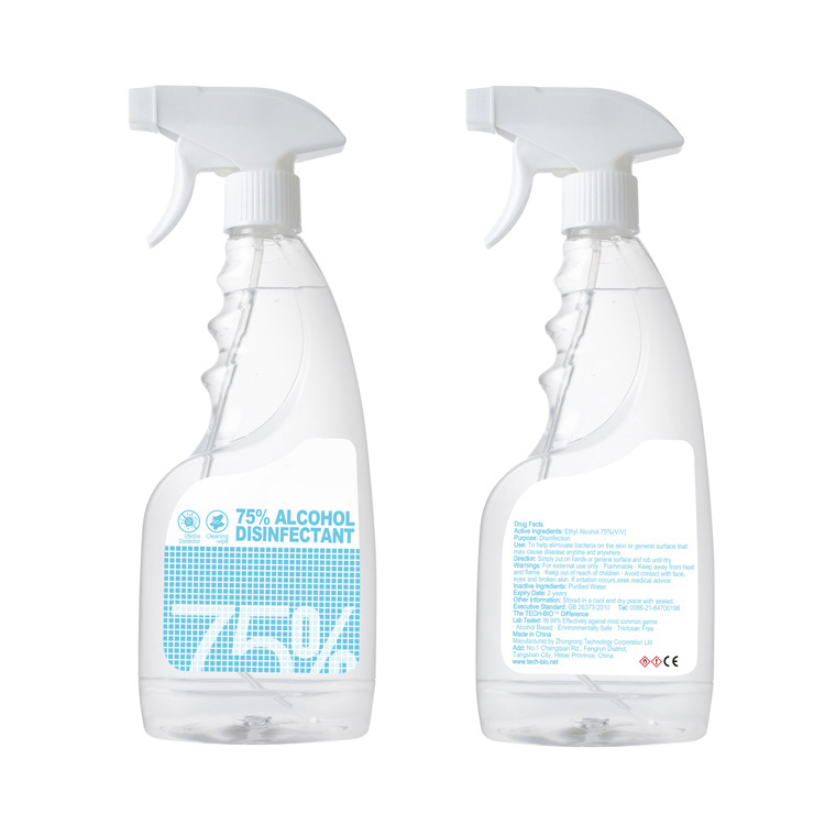 Spray dezinfectant medical cu alcool hipocloros