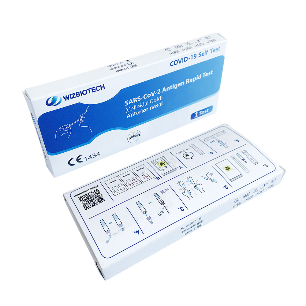 Test rapid antigen SARS-CoV-2 (aur coloidal) pentru autotestare