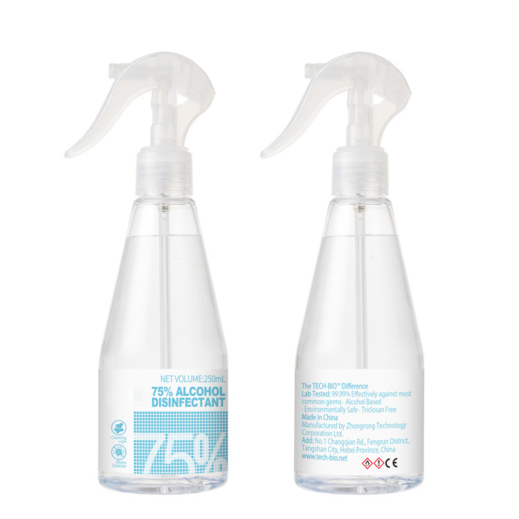 Techbio Hypochlorous Alcohol Dezinfectant de maini Spra
